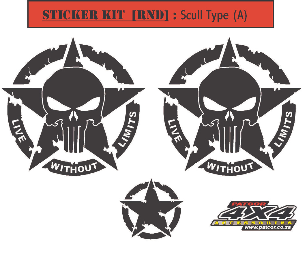 Custom jeep decals and stickers #3